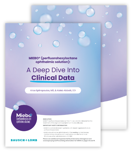 Image of MIEBO Prior Authorization (PA) Checklist